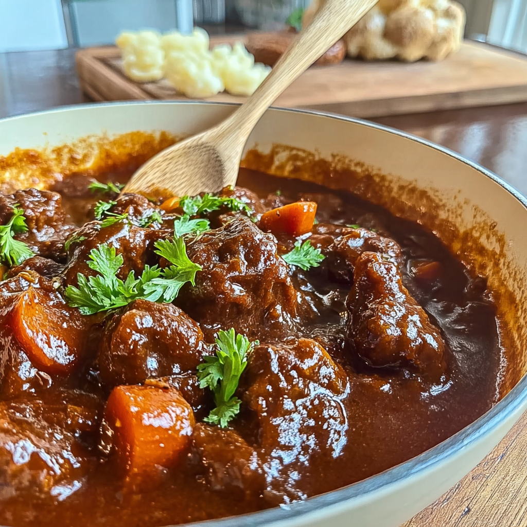 Recipe preparation for Delicious Authentic German Goulash