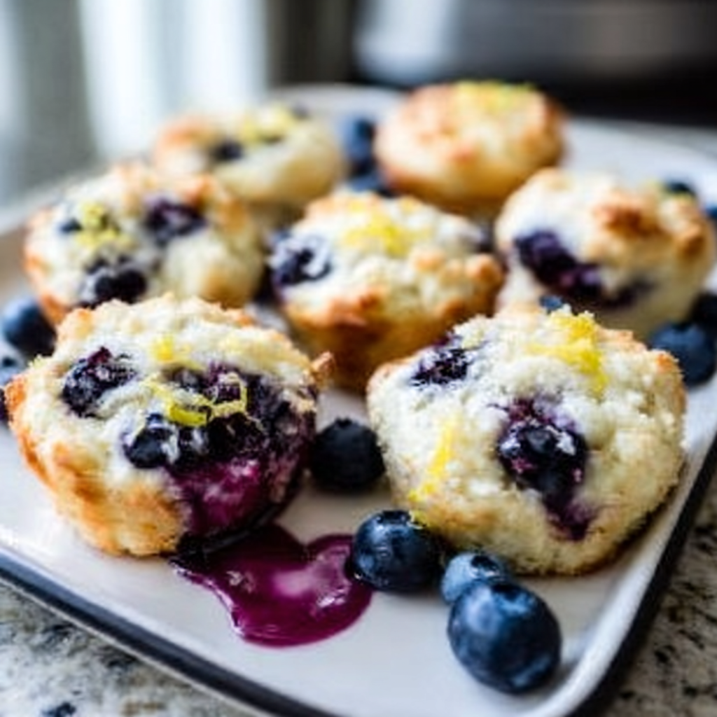 Recipe preparation for Blueberry and Lemon Zest Cottage Cheese Bites