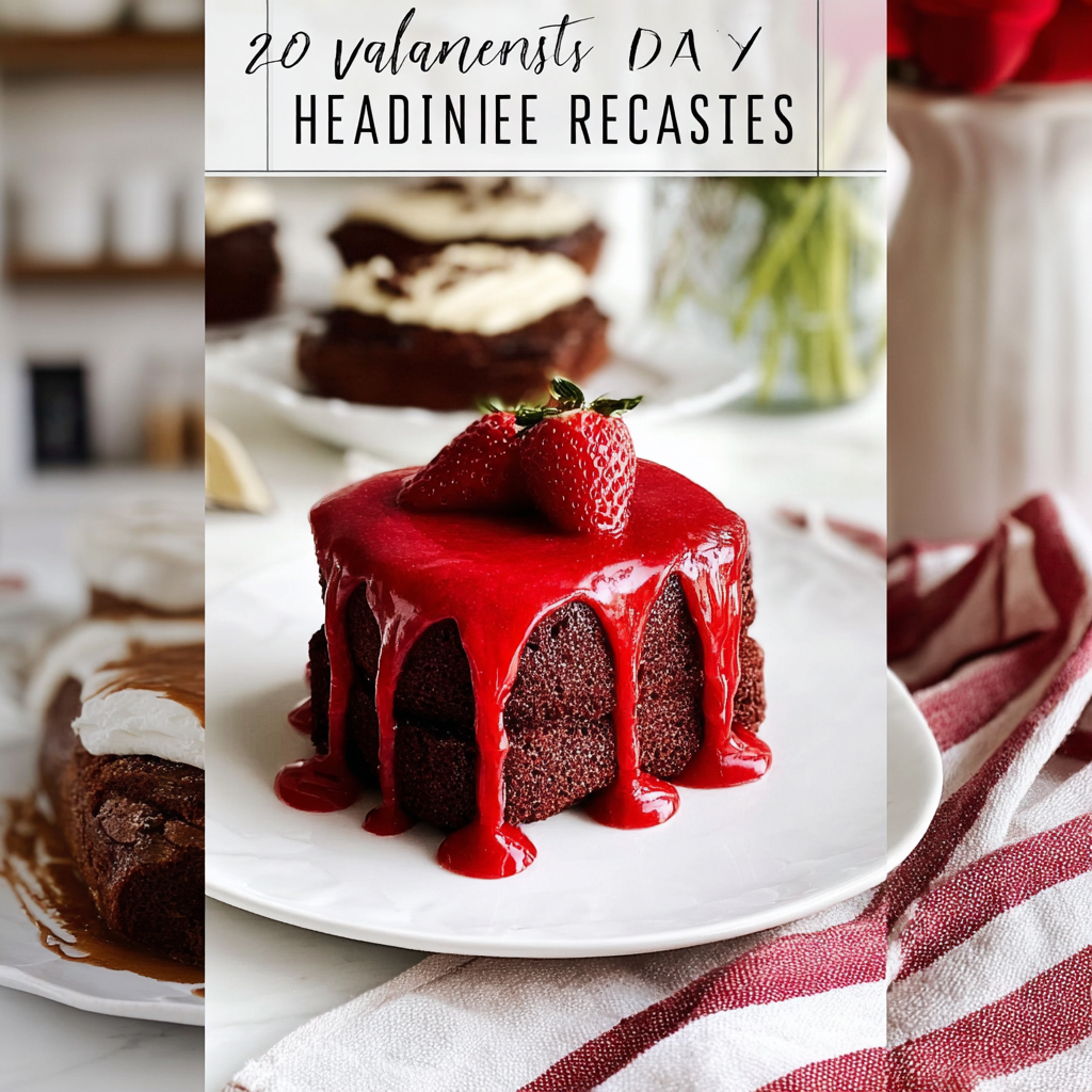 Recipe preparation for 20 Best Valentine's Day Recipes 