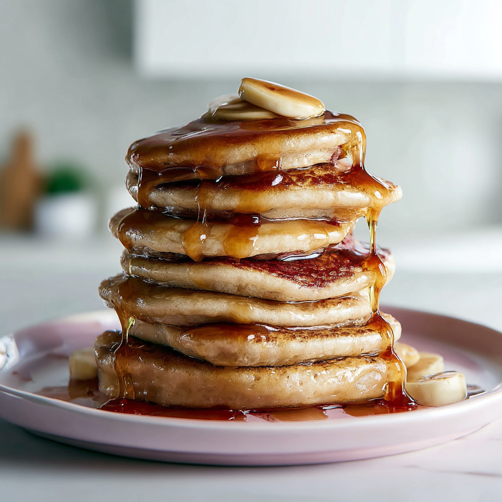 Recipe preparation for Simple Vegan Pancakes